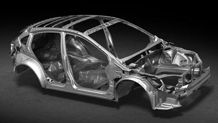 Subaru XV конструкция кузова