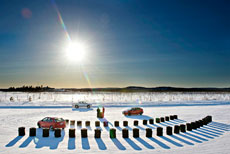 тесты зимних шин в Финляндии