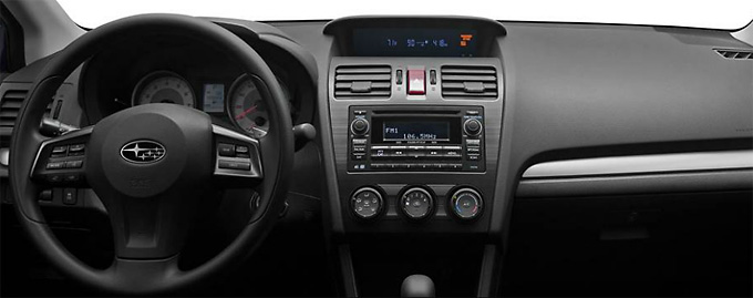 2012 Impreza Subaru Interior